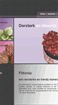 Mobile Screenshot of fittonia.nl